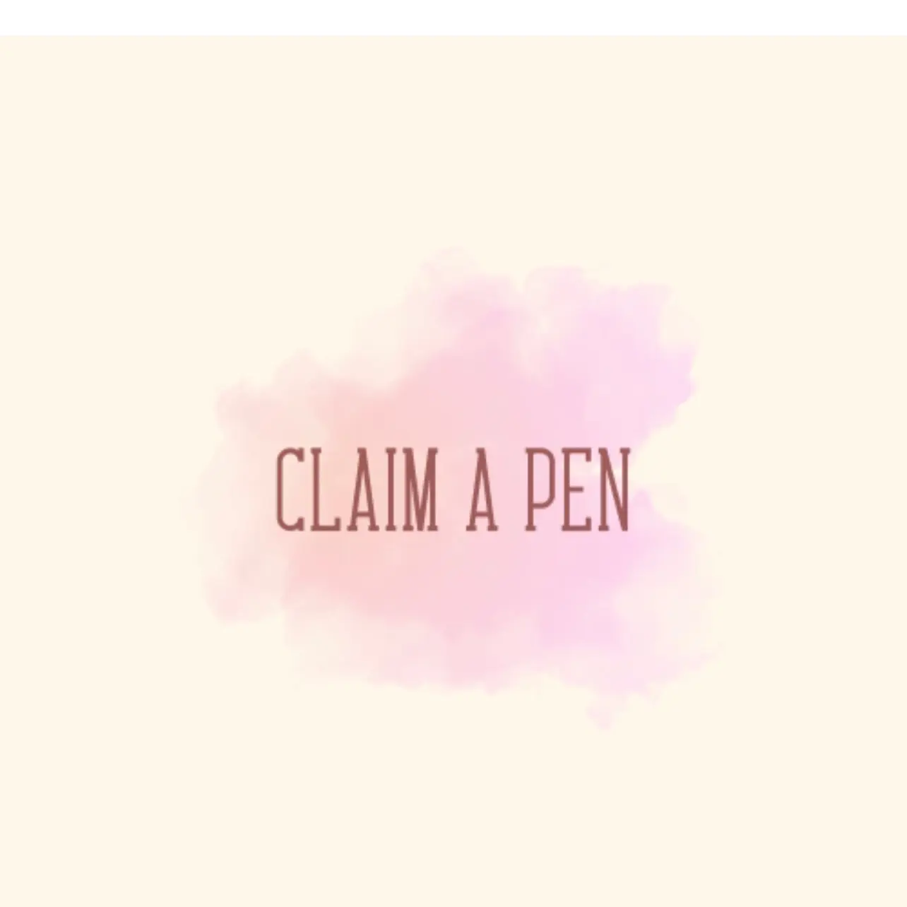 Claim A Pen - 3 For 25
