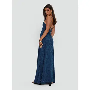 South Of France Maxi Dress Navy