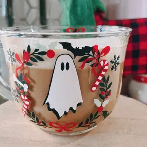Christmas ghost mug