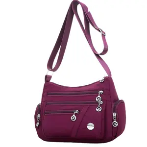 Multi-Functional Women's Crossbody Bag, Handbag Shoulder Bag, Waterproof Oxford Tote with Anti-Spill Design, Large Capacity Commuter Purse, Multiple Compartments, Ergonomic Handle, Adjustable Strap, Stylish for Urban Travel and Shopping