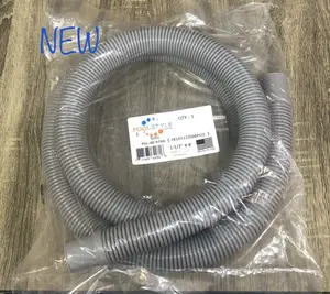Poolstyle FK101112008PCO 1.5 in. x 8 ft. Pool Hose Crush Proof Connector - Round - Gray