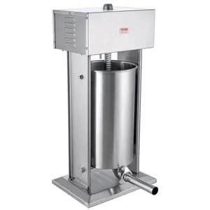VEVOR Electric Sausage Stuffer 25 L Vertical Meat Stuffer 304 Stainless Steel