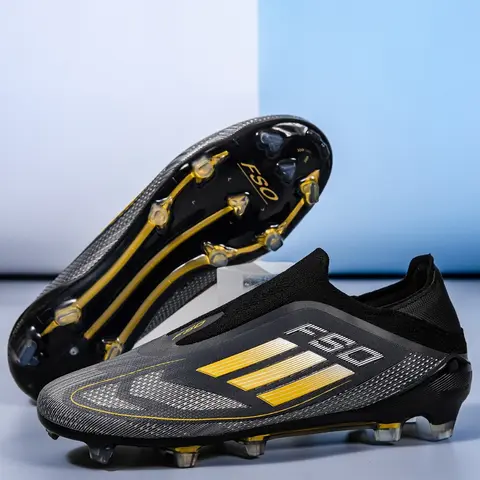 European Cup F50 Football Shoes for Men Women Teens Students, Sporty Training Sneakers, All Seasons, Textile Upper, Tpu Sole