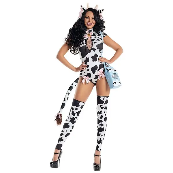 Women's Bessie Cow Costume