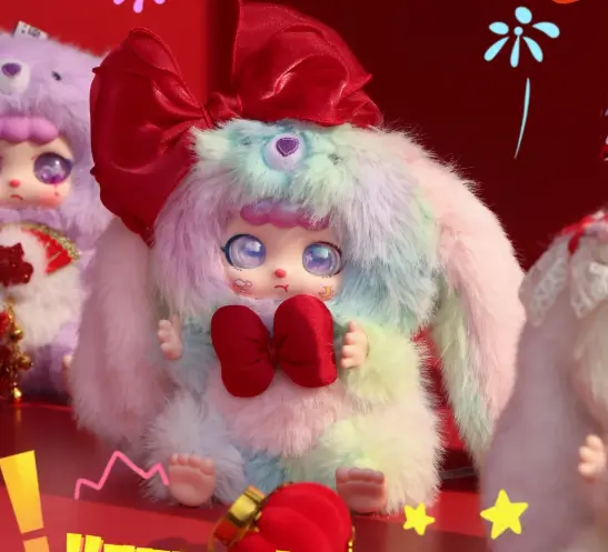 Lumignonルミニョン Ribbon bust fluffy topsピンク Buy 2,Get 1 free-no box option】Kebidou Little Bunny Sauce Lunar