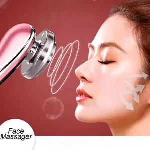Multifunctional USB Rechargeable Facial Beauty Instrument, Three Color Face & Neck Microdermabrasion Machine, Facial Massager