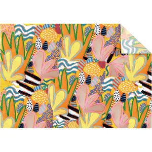 Colored Printed Tissue Paper 15 Sheets of 20x29 inch Colorful Decorative Decoupage Tissue Paper for  Bags Wrapping, and Art Craft Party Favor Decoration (Blooming, Large Size)
