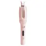 New Upgrade Automatic Curling Iron with 3 Temperatures Frizz-Free Smooth Shiny Hair, Anti-Scald-Tangle for Long Hair Auto Shut-Off Comfortable Hair Care Easy Operation Hair Styling Tool for Women & Home Use valentine gifts Bidirectional Rotation