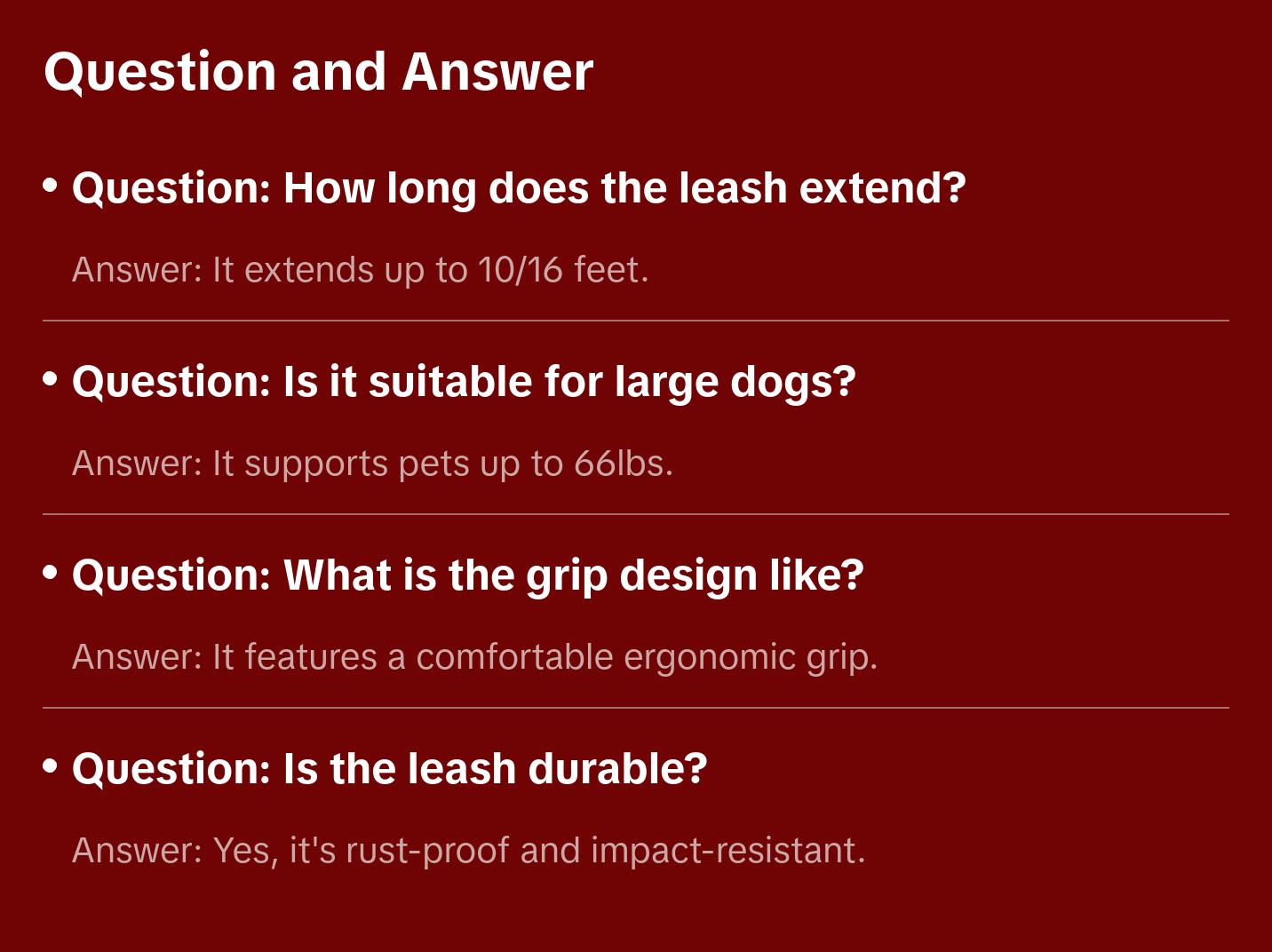 Automatic Telescopic Tractor Retractable Dog Leash, Pet Rope - MOQ 10 Pcs