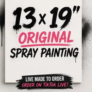 Spray painting / made live