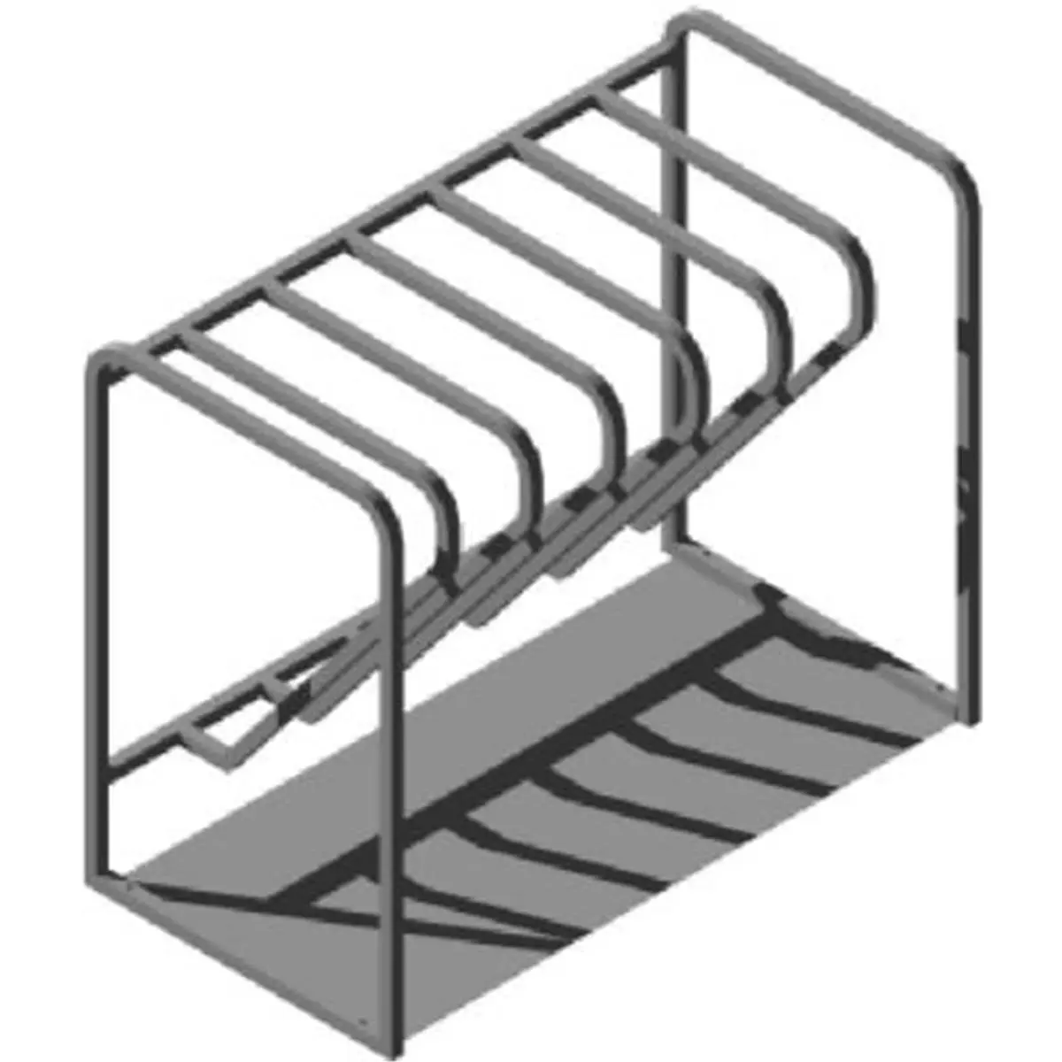 212 MAIN Sam Pievac 6001-441 Ladder Rack Display - Tool Organizer with Ladder Storage