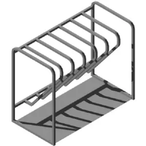 212 MAIN Sam Pievac 6001-441 Ladder Rack Display - Tool Organizer with Ladder Storage