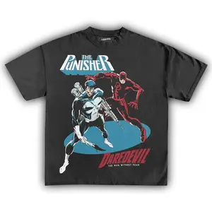 [Sale up to 30%]  THE PUNISHER VS. DAREDEVIL T-SHIRT, GIFT FOR FANS, GIFT FOR HER, GIFT FOR HIM