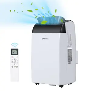 14,000 BTU Portable AC Unit, 3-in-1 Air Conditioner with Dehumidifier and Fan, LED Touch Panel, Remote Control, Auto Swing, Quiet, 24H Timer, Includes Window Kit, Cools up to 750 Sq. Ft.
