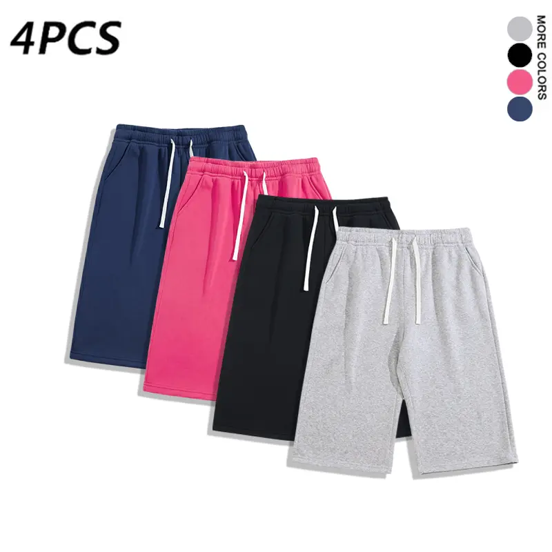 4Pack Unisex 3/4 sweatpants, available in 4 pack and 1 pack options shorts pant