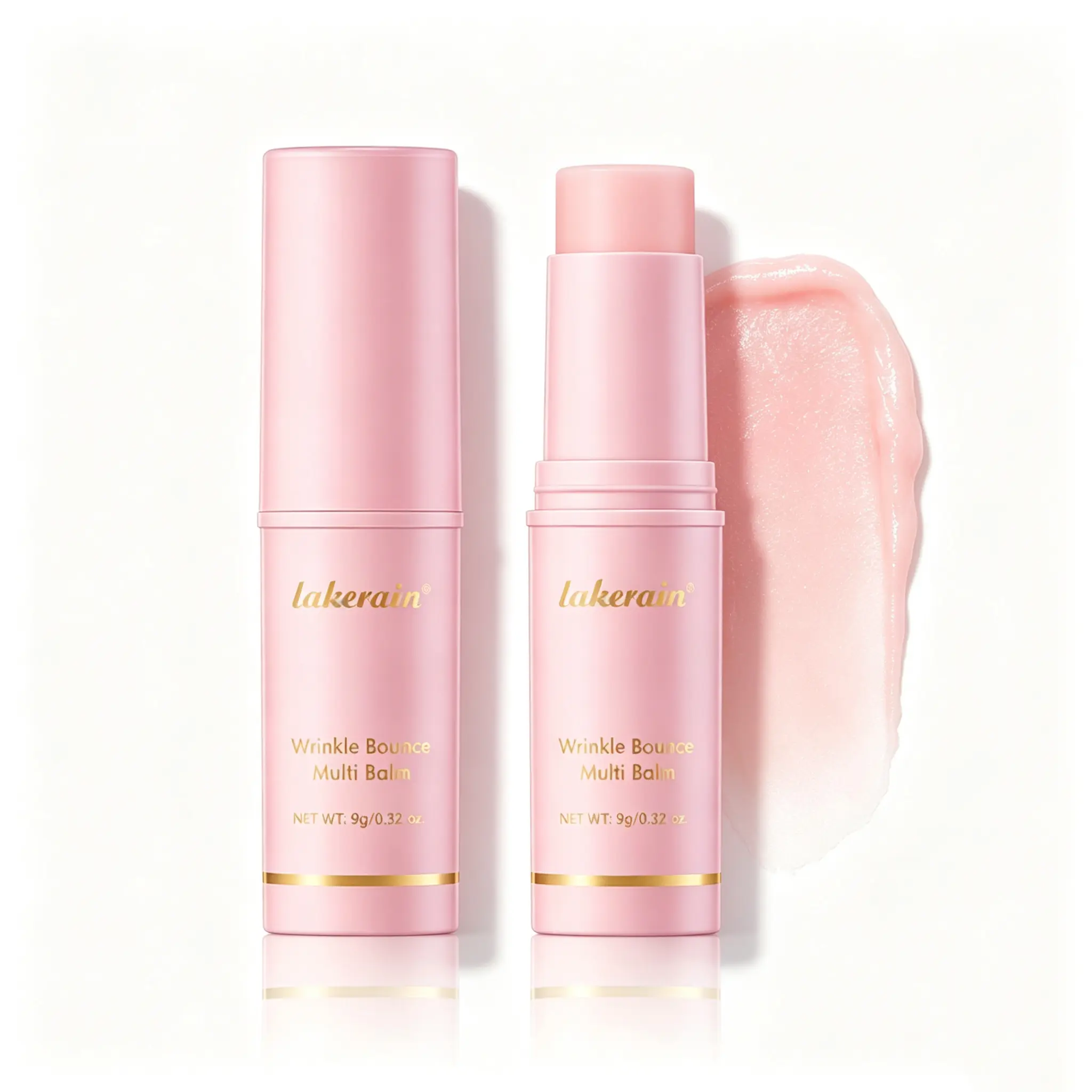 9g Wrinkle Bounce Multi Hydration Stick Multi-Use Solid Balm For Facial Lip Body Dryness Relief Anti Fine Line Plumping Moisturizing Balm Pocket Friendly Daily Skincare Long Wear Hydrating Care
