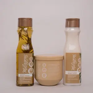Kit Herbal milagros shampoo + conditioner + hydrating mask