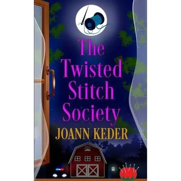 USED-The Twisted Stitch Society: Piney Falls Cozy Mystery, Book Five (Piney Falls Mysteries) by Joann Keder (Paperback)