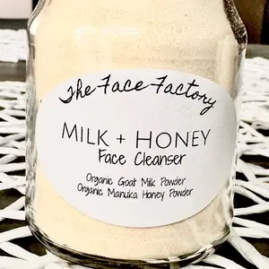Milk + Honey | Facial Cleanser Acne Hydrate Moisturize Skincare Antibacterial Exfoliate Lactic Moisturizing Skin Repair Cleansing Facial Cleansing Hydrating Moisture Exfoliant Facial Wash