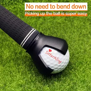 Portable Golf Ball Picker Tool, Extendable Grabber for Easy Pickup, Essential Golf Accessory for All Players, Durable Design for Outdoor Use