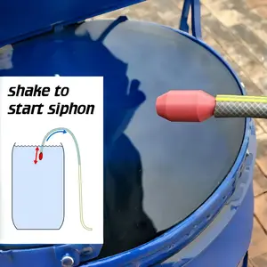 Self-priming Siphon Pump - Manual Operation, No Electricity Required, Automatic Drainage Tool for Gardens, Swimming Pools, and AquariumsGarden hose siphon tool that utilizes physical inertia for drainage.