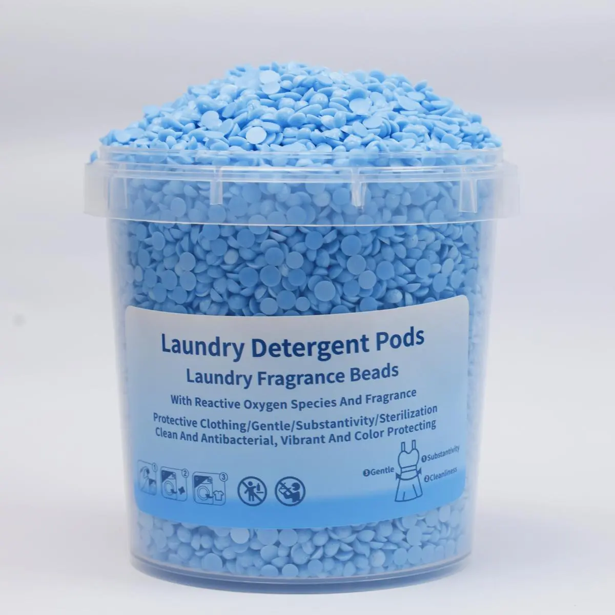 Fragrance Enhancer, Laundry Scent Booster, Active Floral Scented Laundry Beads, Laundry Detergent Pods, 800g/1.76lb/bottle, Fresh Long-Lasting Aroma, Concentrated Fabric Softener