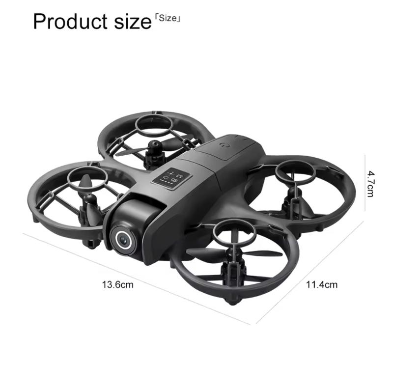 Drone with big screen remote