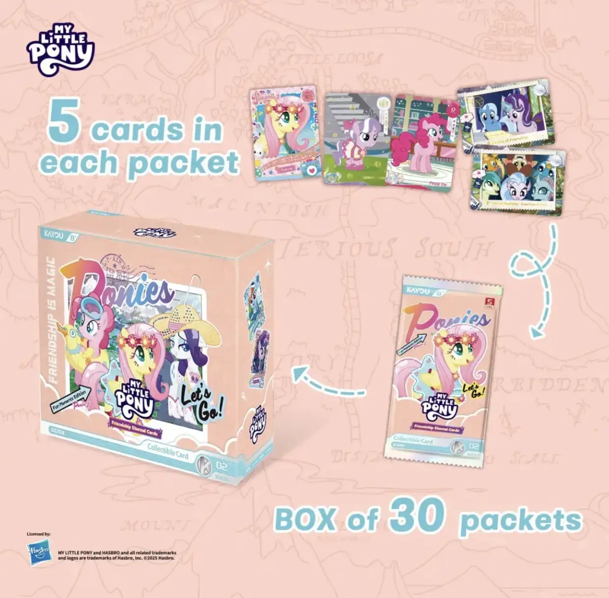 My Little Pony Official Kayou Shadow Five (5) Fluttershy English Version  Collecting Card Game - TikTok Shop