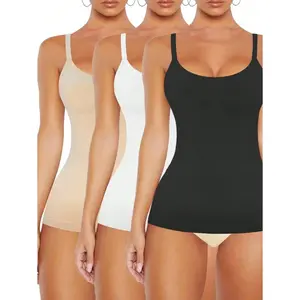 Womens Shapewear For Women Tummy Control Tank Top Body Shaper Seamless Compression Camisole Tops
