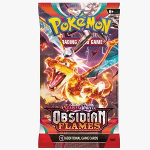 Obsidian Flames English Booster Pack (1) for TikTok live opening only