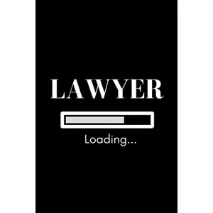 Loading Future Lawyer Notebook: College ruled notebook for law school students & future lawyer  for men and women