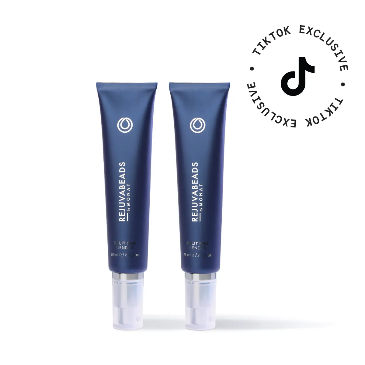 MONAT REJUVABEADS Split End Mender Leave-In Treatment (Pack of 2) | Instantly Seal & Smooth Split Ends (70ml each)