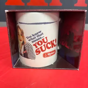 Stranger Things Robin quote coffee mug