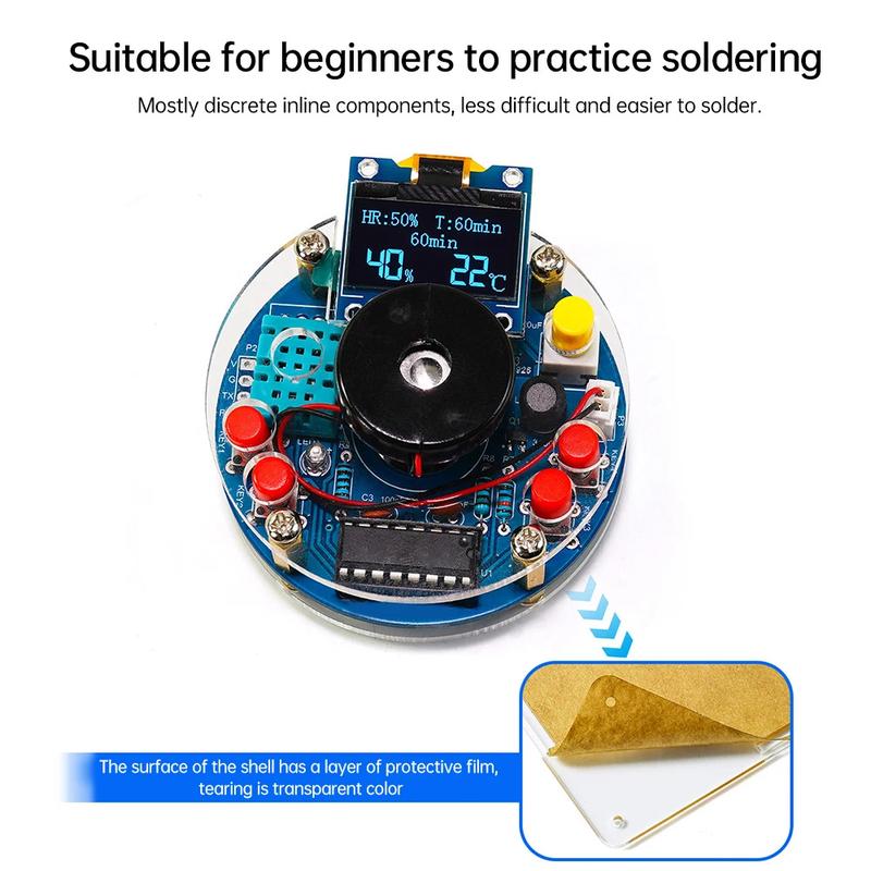 Diy USB Humidifier Mist Electronic Escape The Digital Age Oled Display Temperature And Humidity Spray Circuit Board Manufacturing Welding Practice Diy USB Humidifier Mist Electronic Escape The Digital Age Oled Display Temperature And Humidity Spray Circuit Board Manufacturing Welding Practice