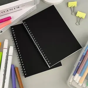 Blank Spiral Notebook, 3-Pack, Soft Cover, Sketch book note