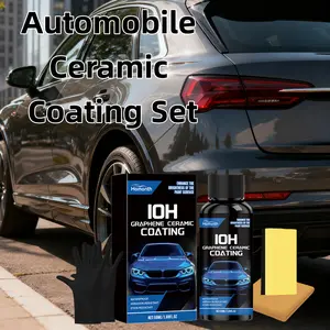 The Automotive Ceramic Coating Set Gently Cleans, Gentle Cleaning, Removes Dirt, Maintains Luster, Refurbishes, Polishes and Cares for Long-Lasting Brightness