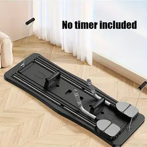 4-in-1 Home Folding Plank, Portable Abdominal Trainer Board, Compact Design for Space-Saving Use Foldable Pilates Multi-Functional Core with