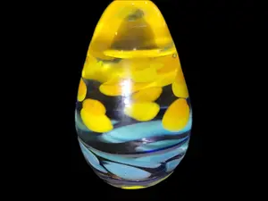 Surprise Glass Easter Egg - Hand Blown Glass