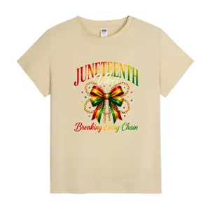 Juneteenth Vibes Milk Silk T-Shirt – Celebrate Black History with Melanin Pride Tee