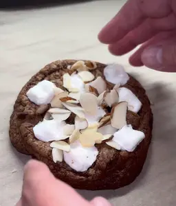 Dark Chocolate Rocky Road Cookie