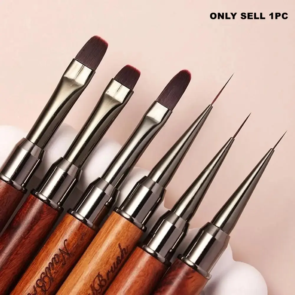 Double-end Nail Pen Brush Glue Phototherapy Pen UV Gel Liner Brush Dual End Acrylic Nail Art Painting Manicure Brushes Tool Manicure Supplies