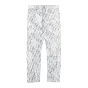 Dior Oblique Jeans Whim White