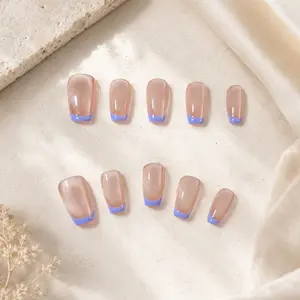 Long Haute Lilac Press-on Nails, Beauty & Personal Care Nail Art Decoration Accessories