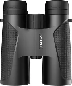FULLJA 12x42-Compact-Waterproof Binoculars for Adults - Lightweight Binoculars for Women Girl, Easy to Focus High Power Binoculars with BAK4 Prism Lens for Bird Watching, Hiking, Hunting, Sports event