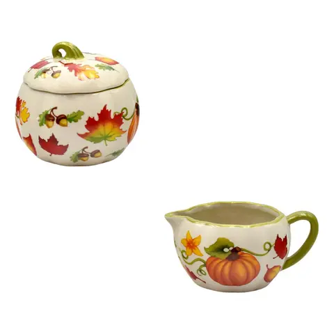 Temp-tations Seasonal 2-Piece Cream and Sugar Set