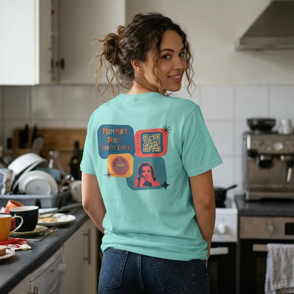 Momma's Daily Sanity Check T-shirt
