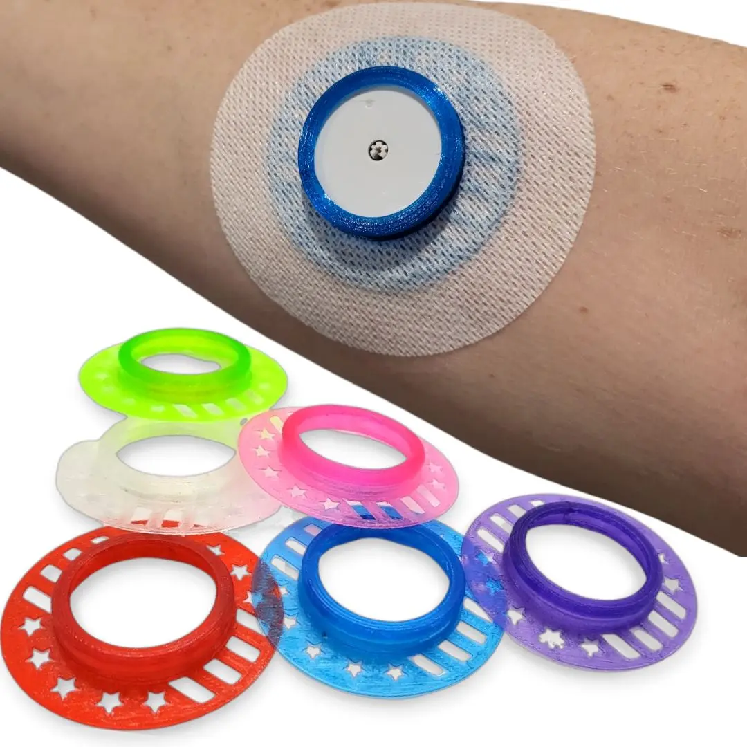 Freestyle Libre 2 : Reusable Sensor Cover Infiniflex Protective Overlay Shield : Soft & Flexible Armor Shield