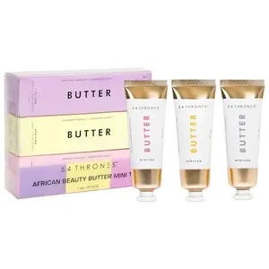 54 Thrones  African Beauty Butter Mini Gift Set face makeup surprise foundation summer korean color-changing laura geller eyeshadow stick Cosmetic Lightweight