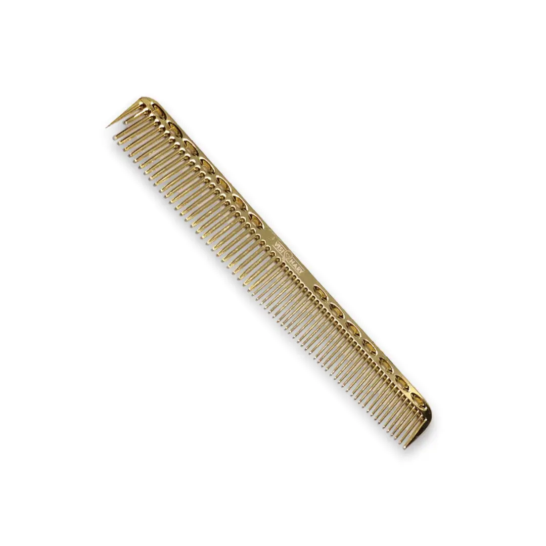 Gold Metal Barber Comb Gold Metal Barber Comb