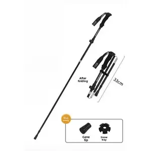 Professional Foldable Trekking Poles, Portable Telescopic Walking Sticks For Outdoor Hiking And Camping